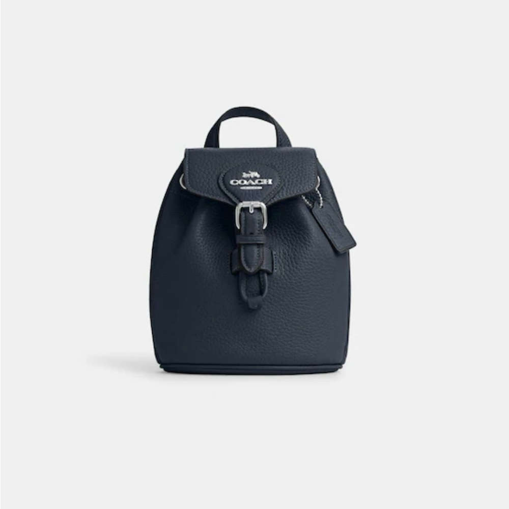Silver/Denim Authentic Coach Backpack or Crossbody! Brand new without tags.